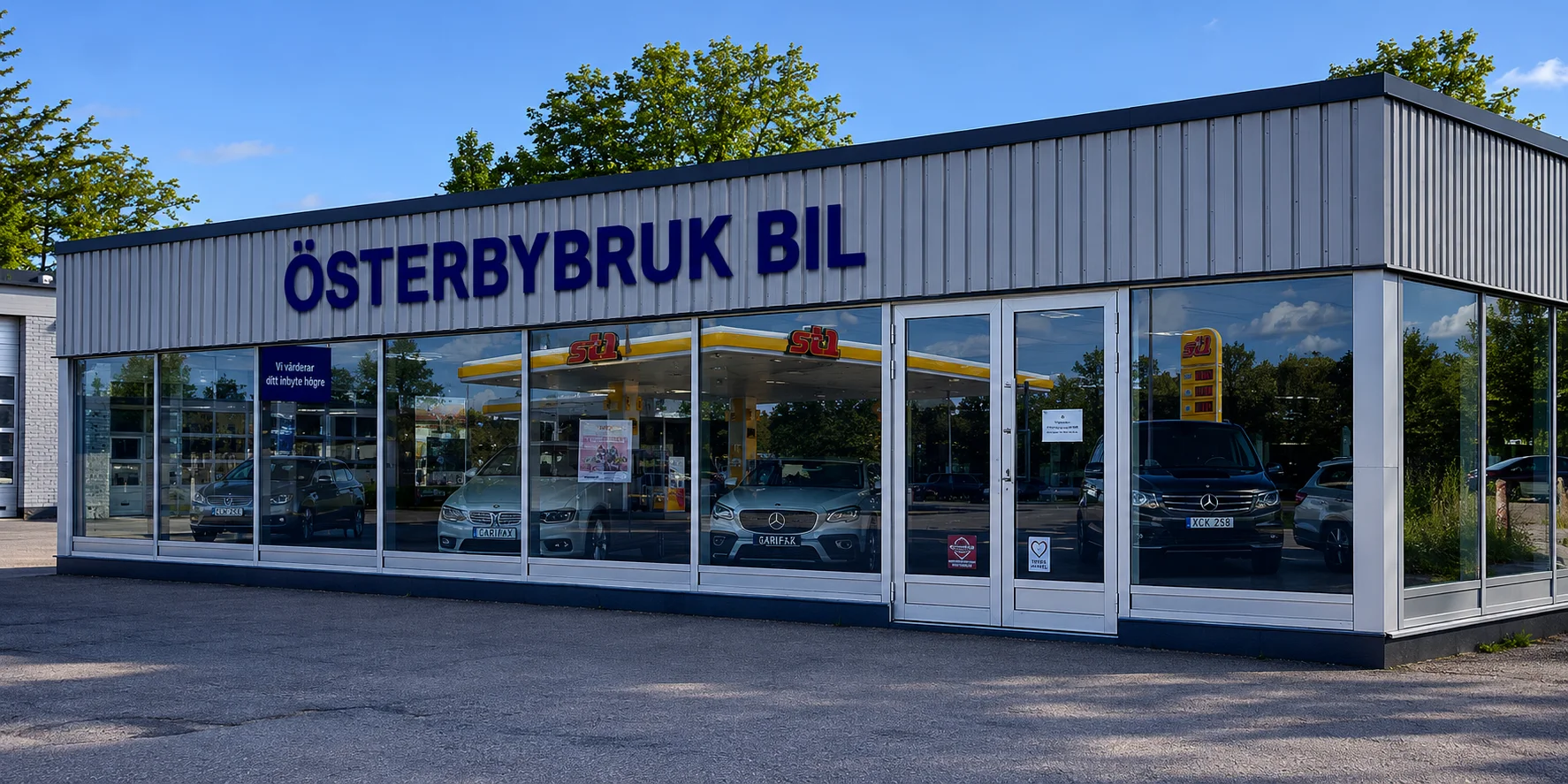 Österbybruk Bil fasad